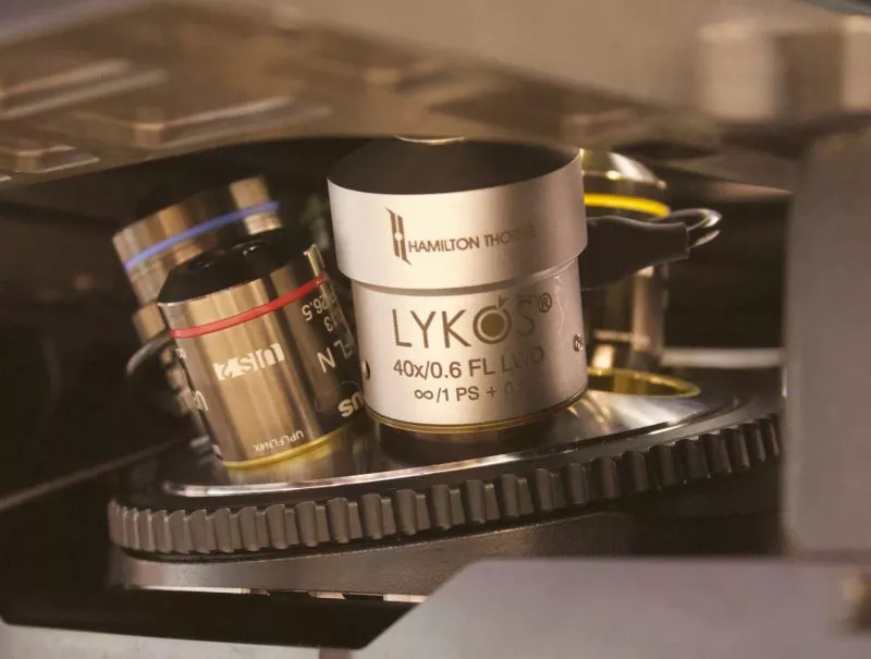 Close-up of Lykos machine