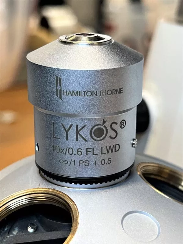 Close-up of Lykos machine