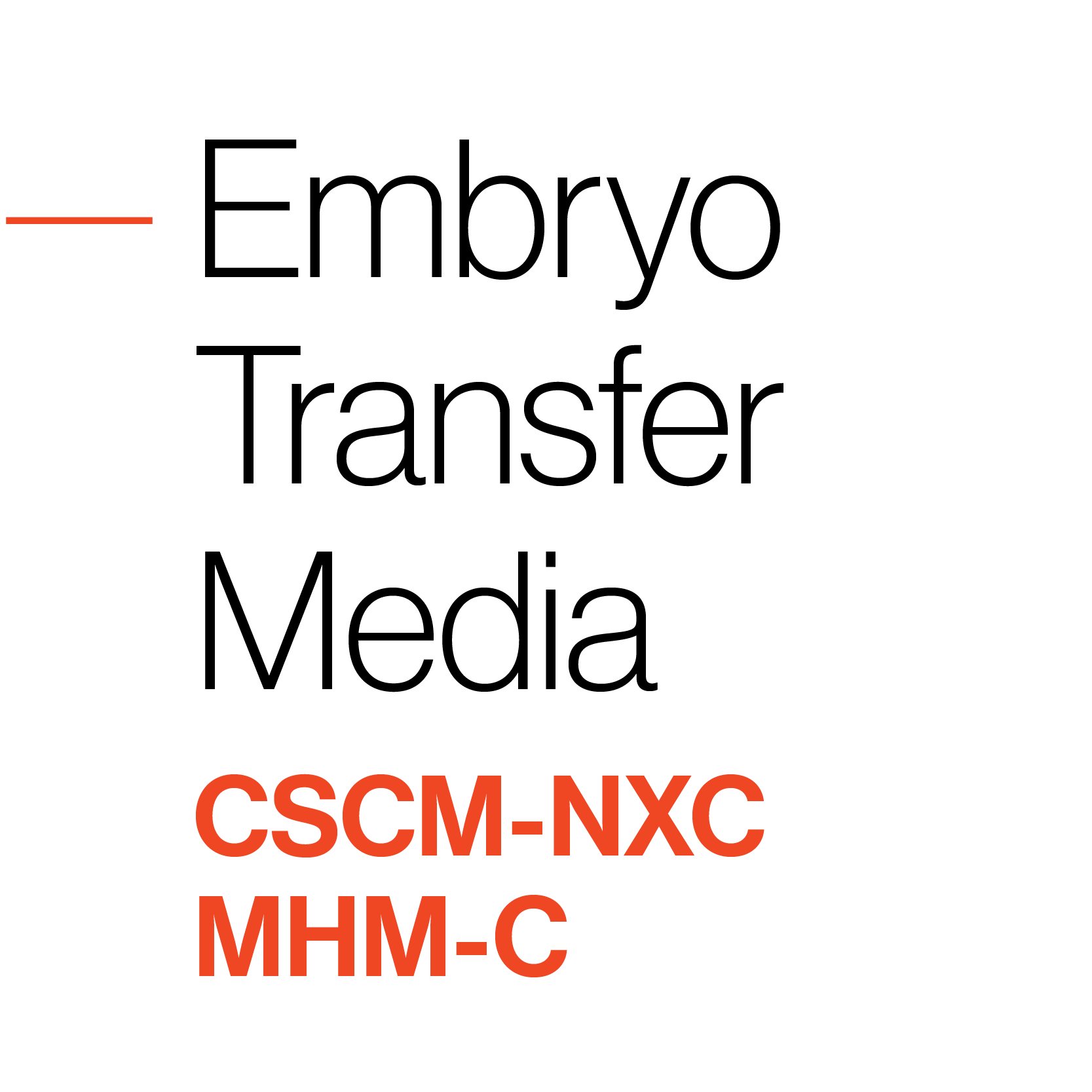 Embryo transfer media brochure
