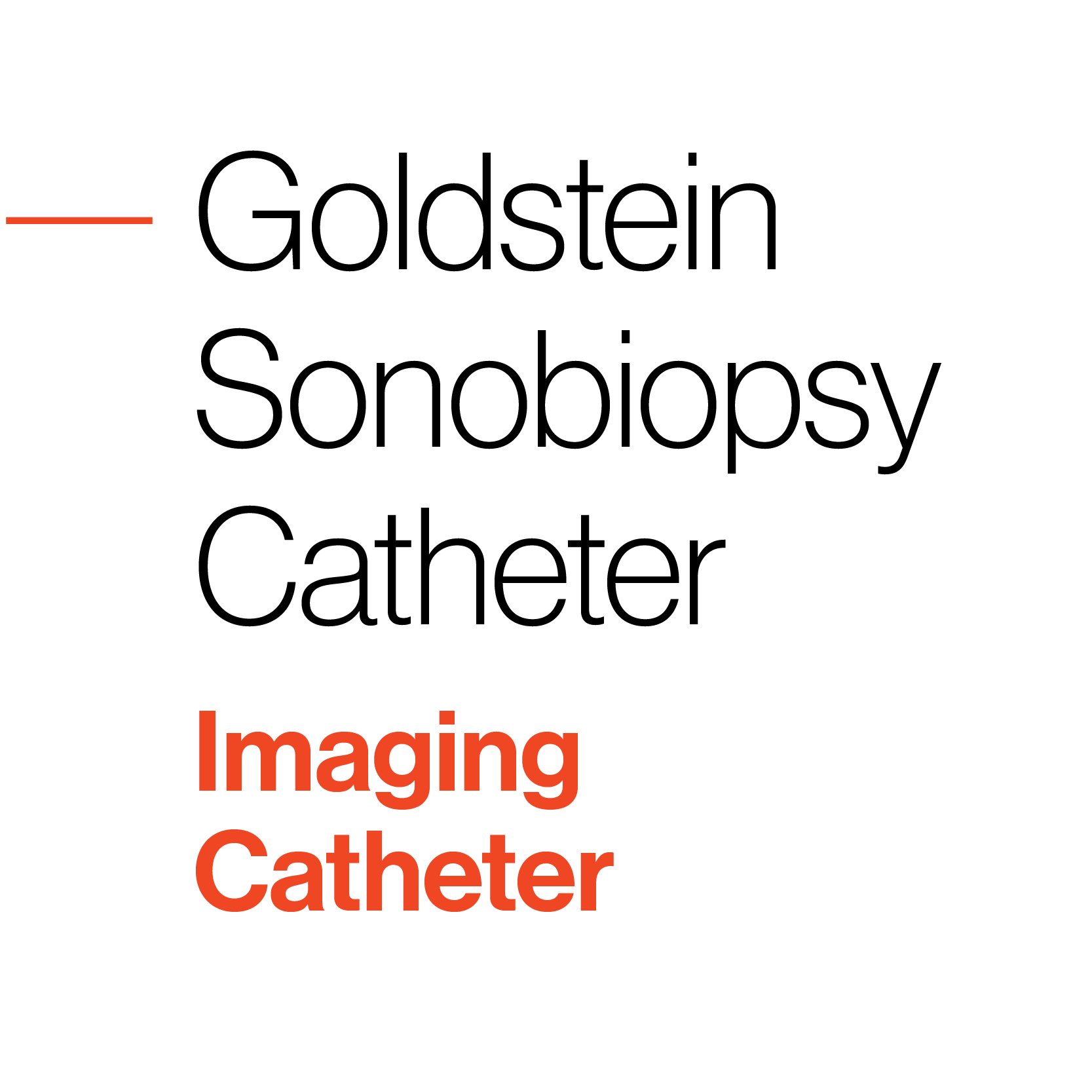 Goldstein SonoBiopsy Catheter Brochure