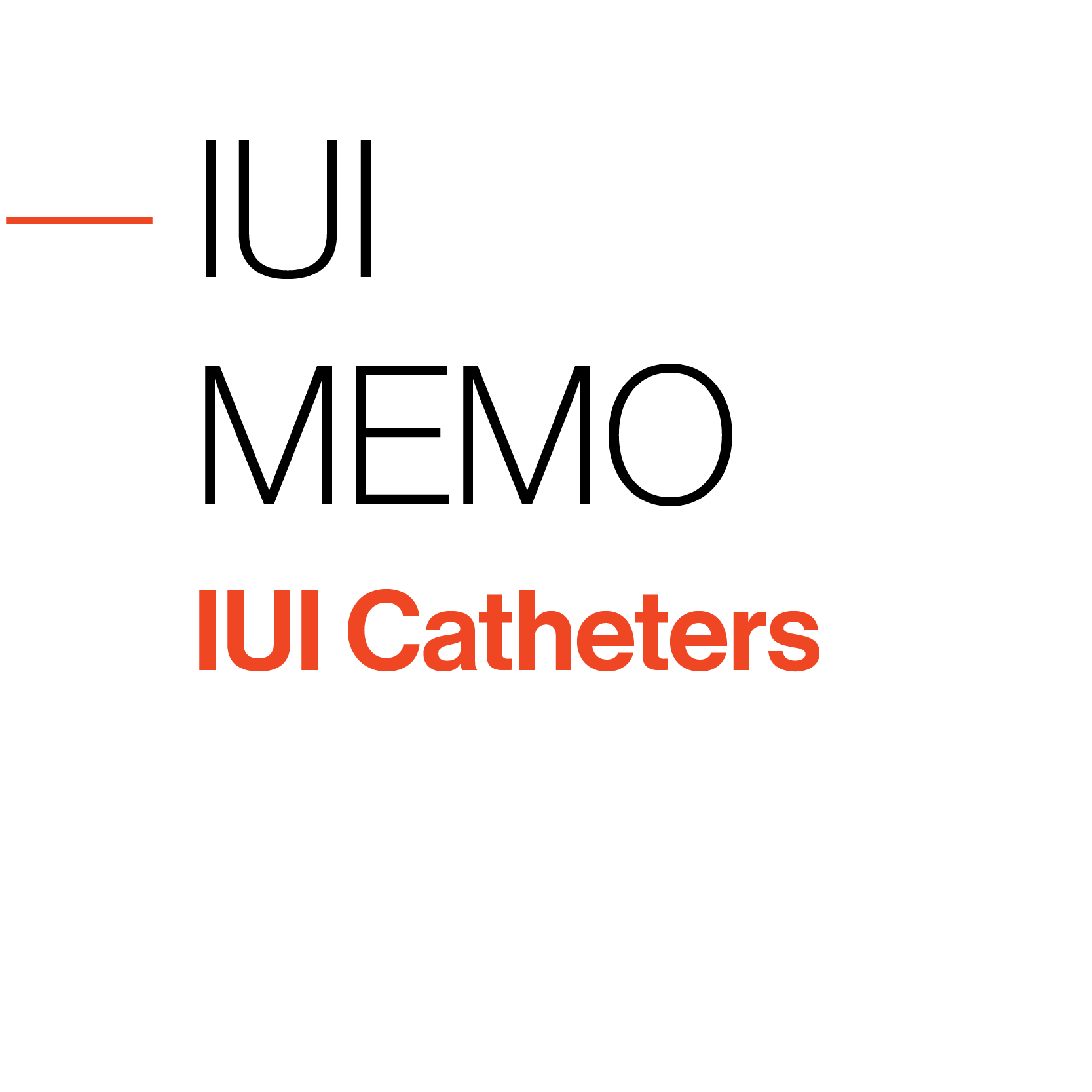 IUI Memo Uterine inseminator for washed spermatozoa with memory function brochure tile