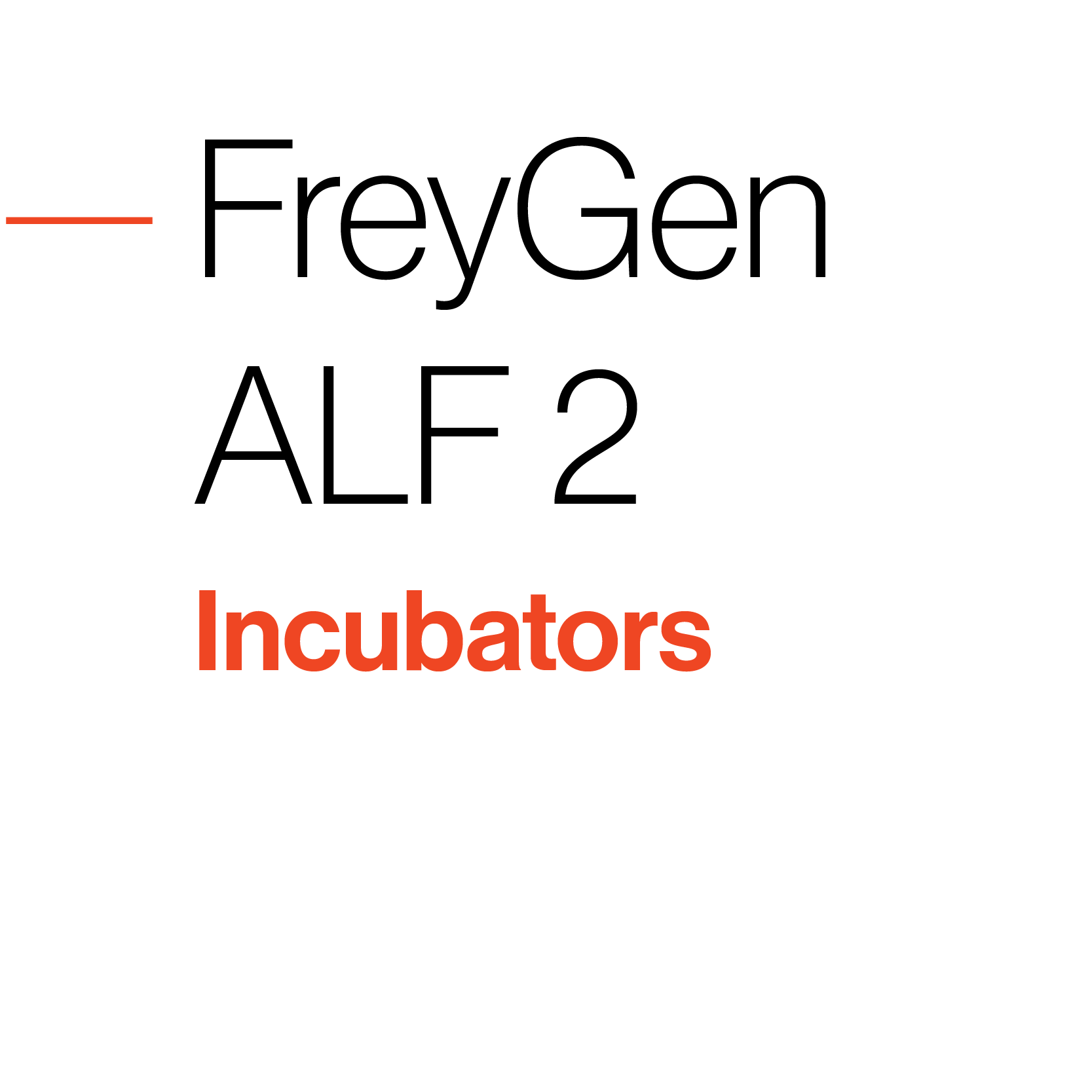 FreyGen ALF 2 chamber incubator brochure tile