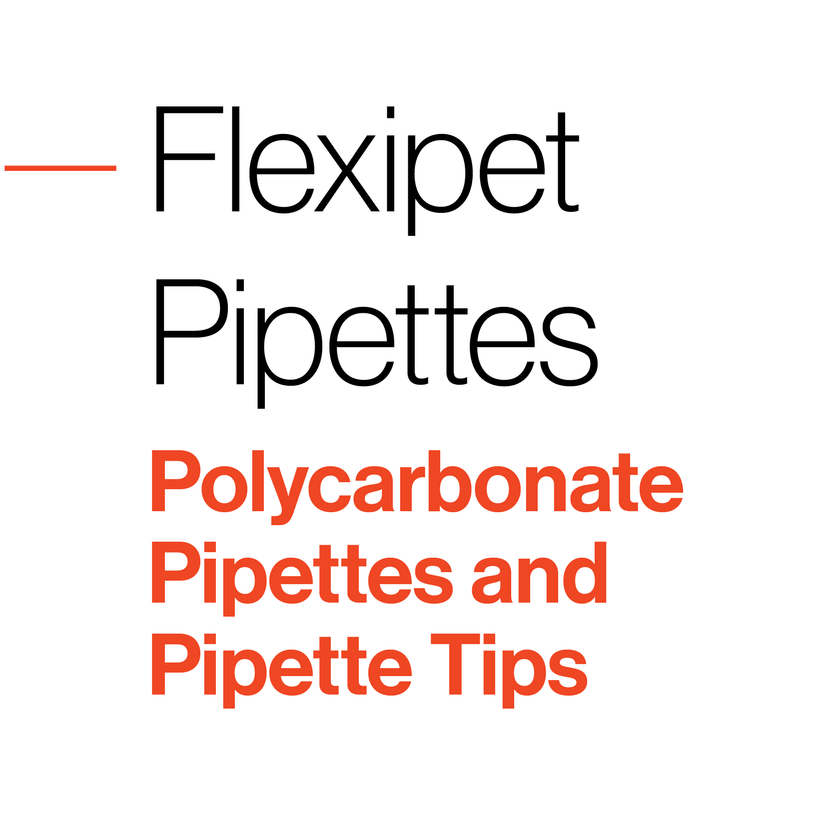 Flexipet® Pipette web tile