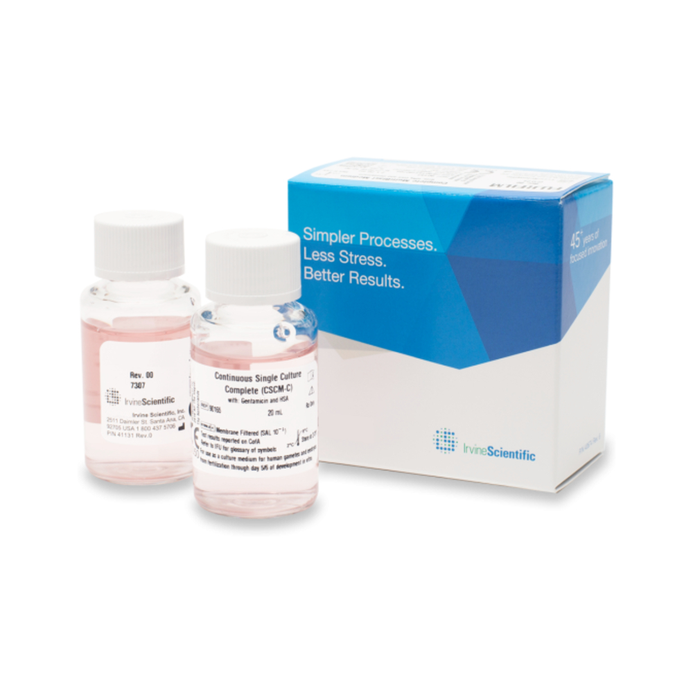 Continuous Single Culture Complete (CSCM-C) with Gentamicin and HSA